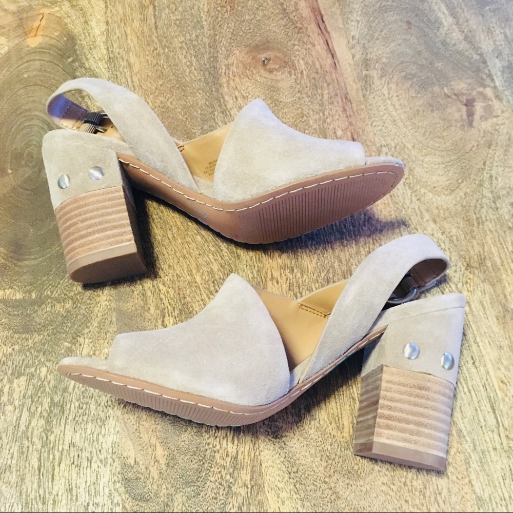 Marc Fisher Waleis Peep Toe Heels NEW - Picture 5 of 8